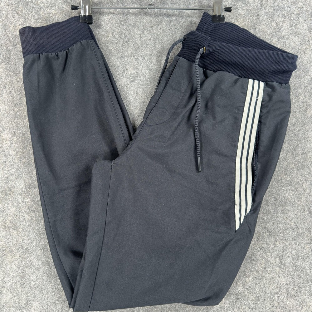 Adidas Lapskaus Spezial Pants Mens Small Gray Woven‎ Track Joggers Zip CD2454